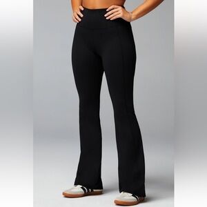 Fabletics Oasis Pureluxe High-Waisted Kick Flare - Black